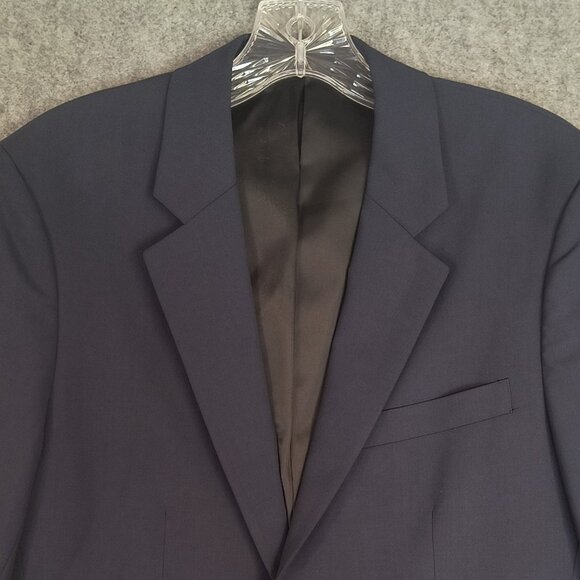 Theory Men's Blazer Suite Jacket Navy Blue Sz 36 Reg Wool Chambers Stretch $595 - Picture 3 of 14